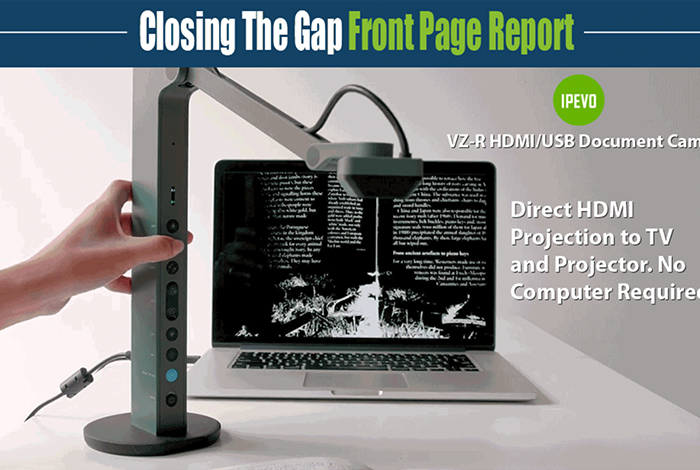 Closing The Gap: IPEVO – Projection HDMI directe vers téléviseur et projecteur.(L'article est en anglais)