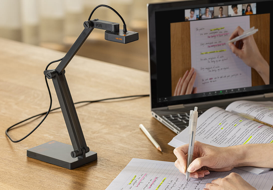 IPEVO lance une nouvelle visualiseur USB Ultra HD IPEVO V4K PRO, dotée d'une technologie de réduction du bruit alimentée par l'IA.(L'article est en anglais)