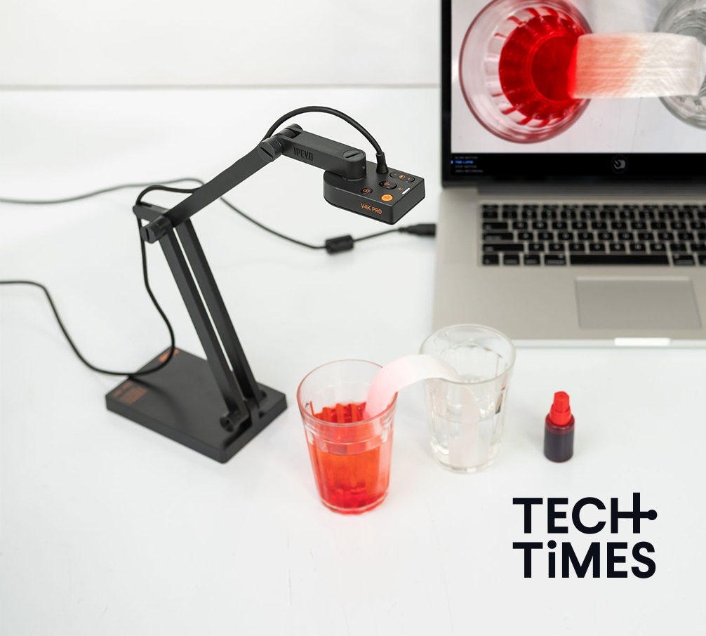 TechTimes: IPEVO V4K PRO, une solution tout-en-un pour une meilleure expérience d'apprentissage [L'article est en anglais]