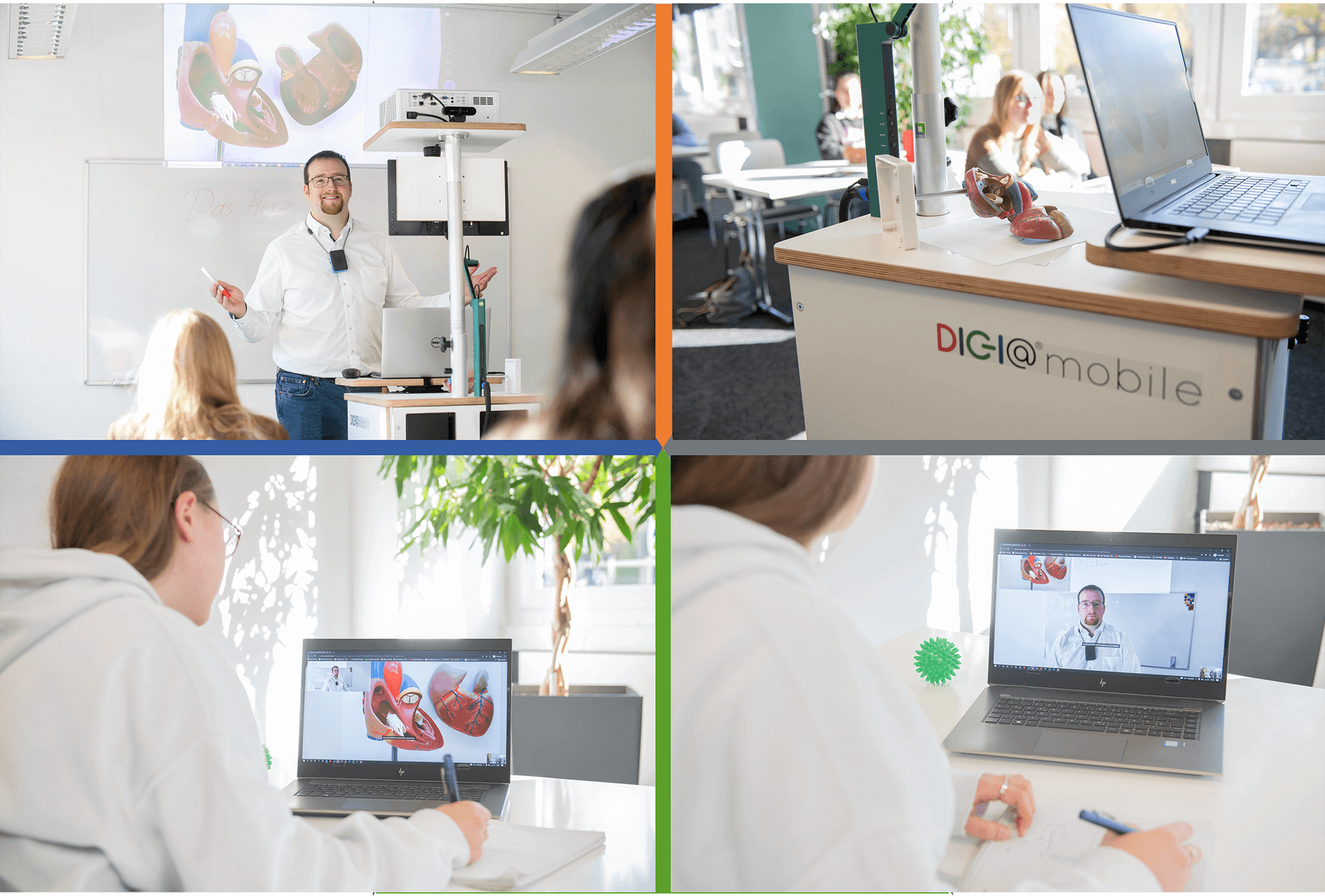 Intégration des visualiseurs de documents IPEVO dans une solution d'enseignement hybride