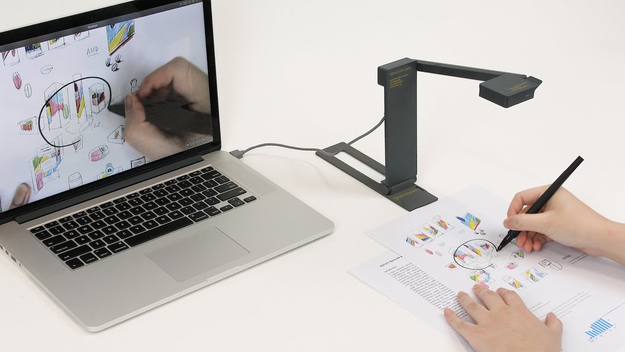 IPEVO DO-CAM USB Caméra de documents
